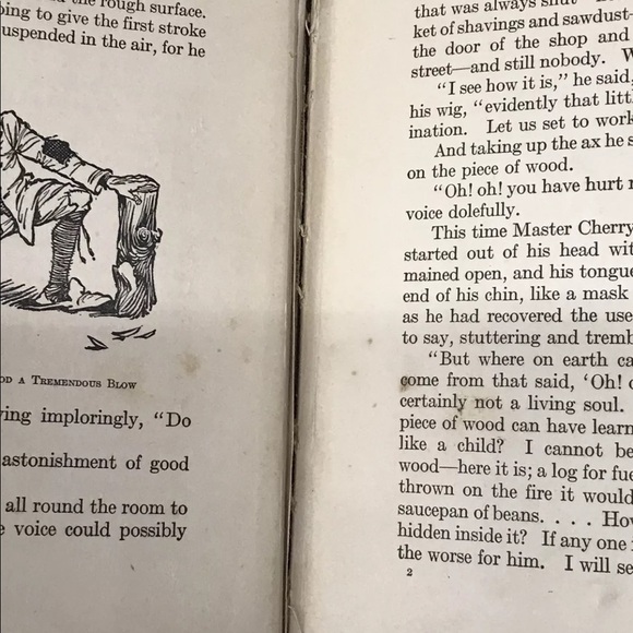ADVENTURES OF PINOCCHIO (RARE HARD COVER) 1927 - Picture 14 of 16